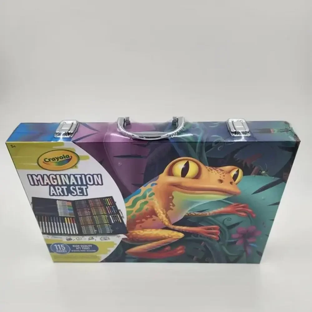 Crayola Imagination Art Coloring Set, 115 Pcs, Art & Craft Kit Drawing Coloring